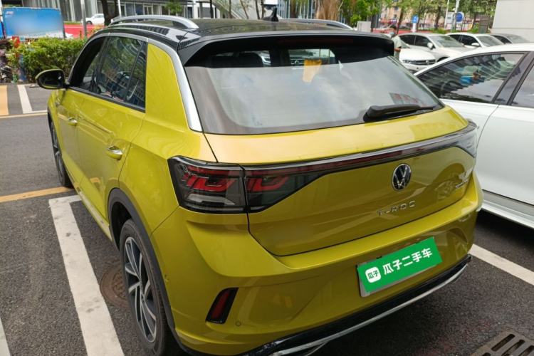 Used Volkswagen T-ROC 2023 300TSI DSG Two-Wheel Drive Starlight Edition Rear Left 45 Deg