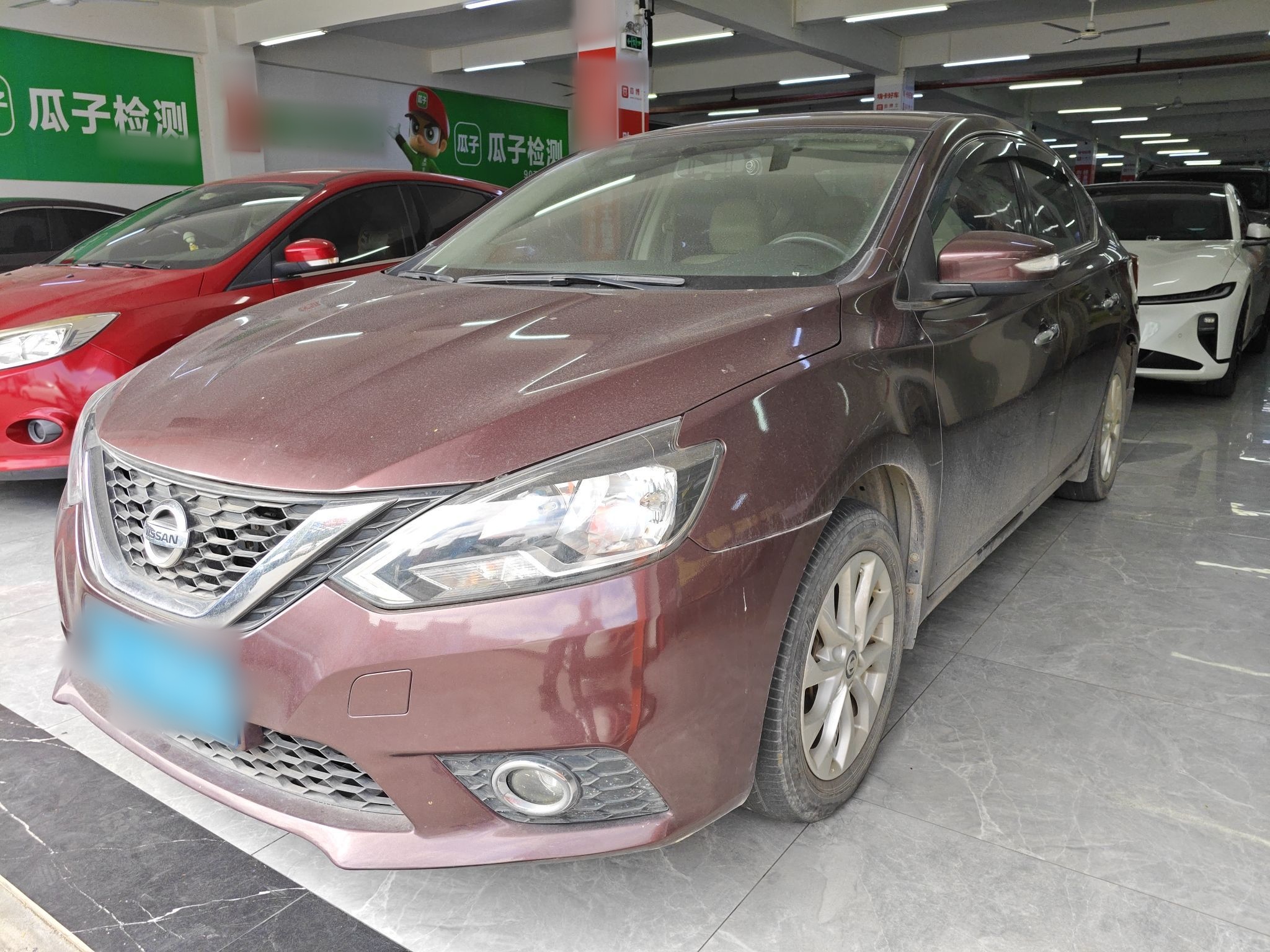 تحت مقدمة السيارة