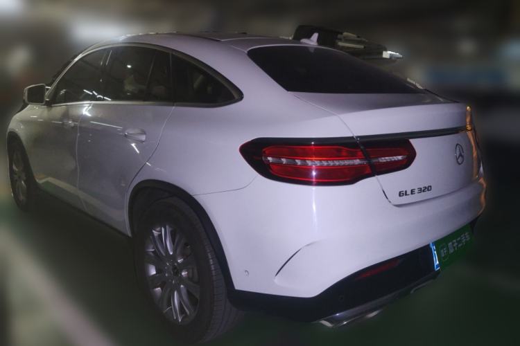 Used Mercedes-Benz GLE Coupe 2015 GLE 320 4MATIC Coupe SUV Rear Left 45 Deg