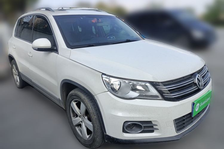 Used Volkswagen Tiguan 2012 1.8TSI Automatic All-Wheel Drive Elite Edition Front Right 45 Deg