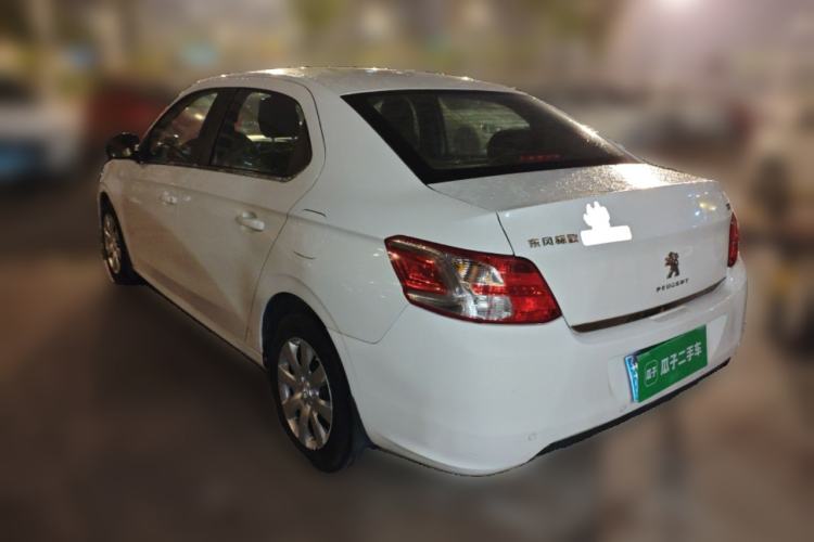 Used Peugeot 301 2014 1.6L Automatic Comfort Edition Rear Left 45 Deg