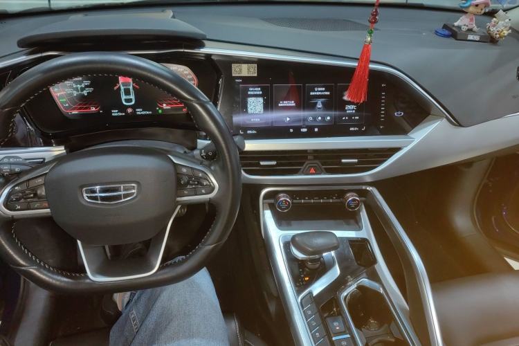 Used Geely Auto Monjaro New Energy 2021 ePro YAOXINGZHE Pure Electric Range 56 KM Center Console