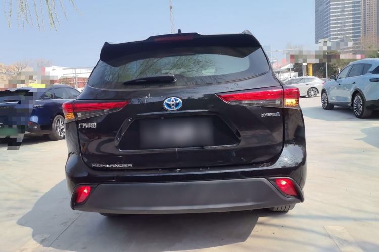 Used Toyota Highlander 2023 2.5L Smart Electric Hybrid Dual-Engine Two-Wheel Drive Elite Version 5 Seats Rear