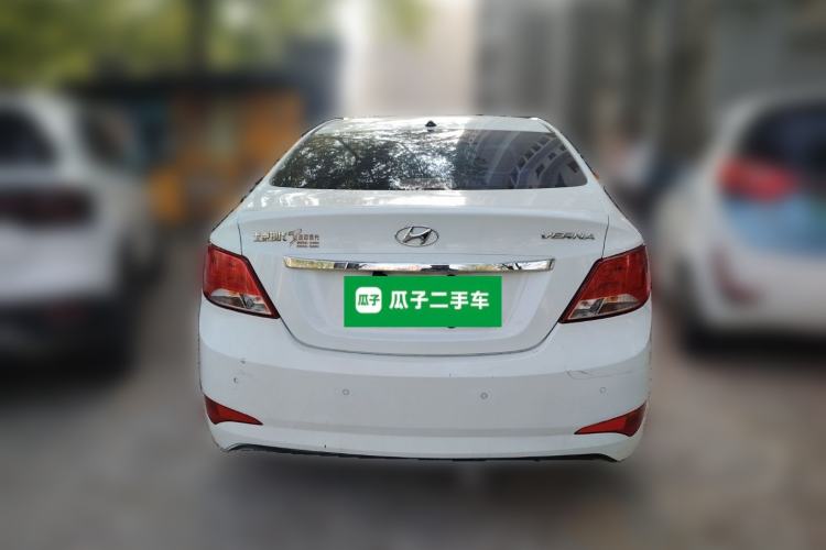 Used Hyundai Verna (older generation) 2016 1.4L Automatic Leading-Edge GLX Rear
