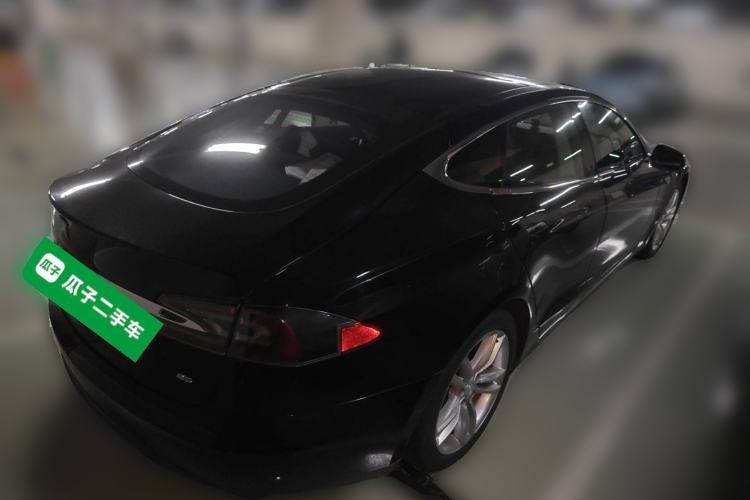 Used Tesla Model S 2014 S 85 Rear Right 45 Deg