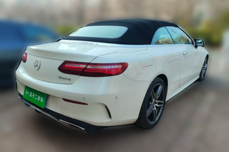 Used Mercedes-Benz E-Class 2020 E 260 4MATIC Convertible Coupe Rear Right 45 Deg