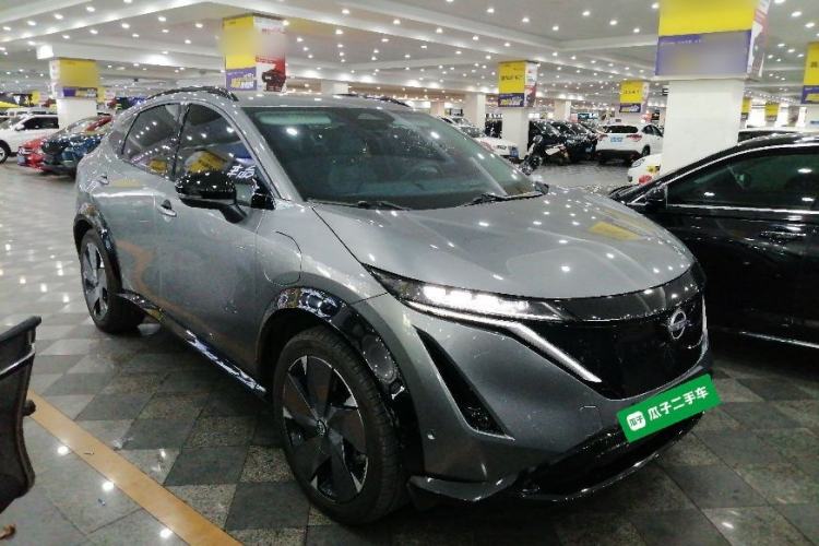 Used Nissan ARIYA 2022 Four-Wheel-Drive High-Performance Top-Tier Model Front Right 45 Deg