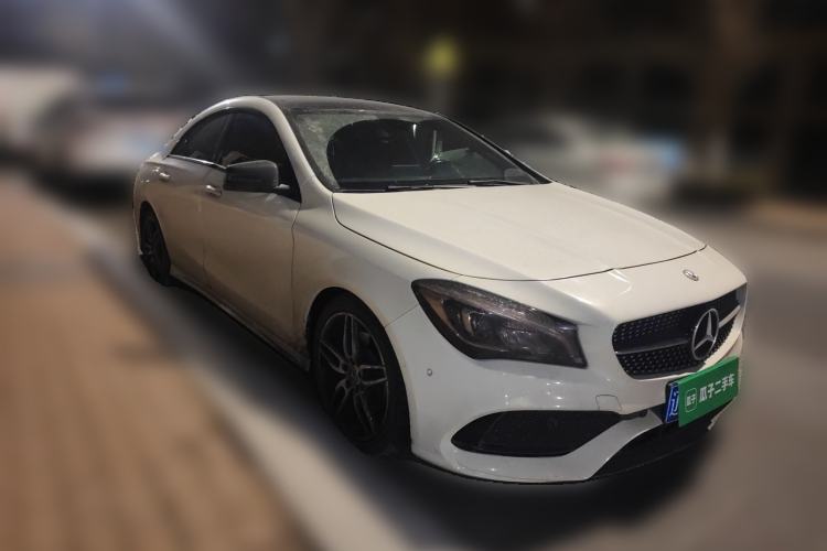 Used Mercedes-Benz CLA 2017 CLA 220 4MATIC Front Right 45 Deg