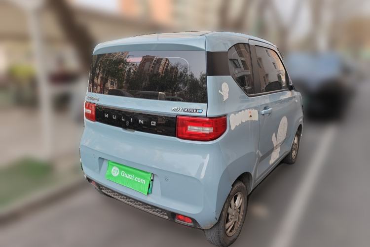Used Wuling Hongguang MINIEV 2020 Enjoyment Model Lithium Iron Phosphate Rear Right 45 Deg