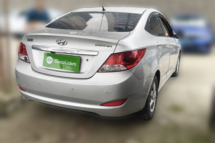 Used Hyundai Verna (older generation) 2010 Sedan 1.4L Automatic Fashionable GT Model Rear Right 45 Deg