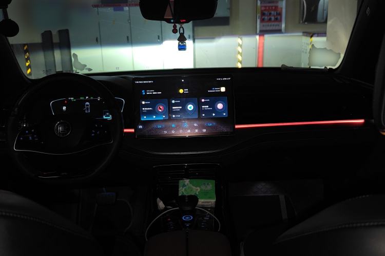 Used BYD Tang New Energy 2021 DM-i 112KM Prestige Model Center Console