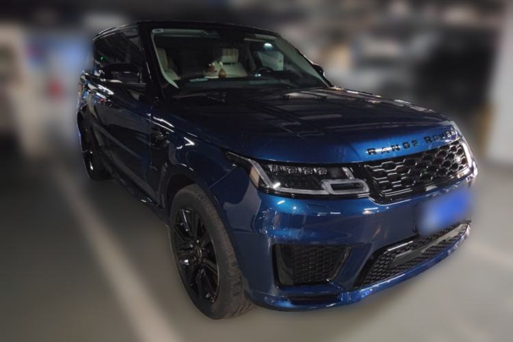 Used Land Rover Range Sport 2022 3.0 L6 Ink Blue Glitter Edition Front Right 45 Deg