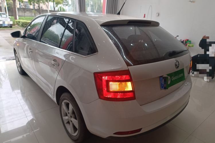 Used Skoda Rapid Spaceback 2016 Revised 1.6L Automatic Chuanxing Version Rear Left 45 Deg