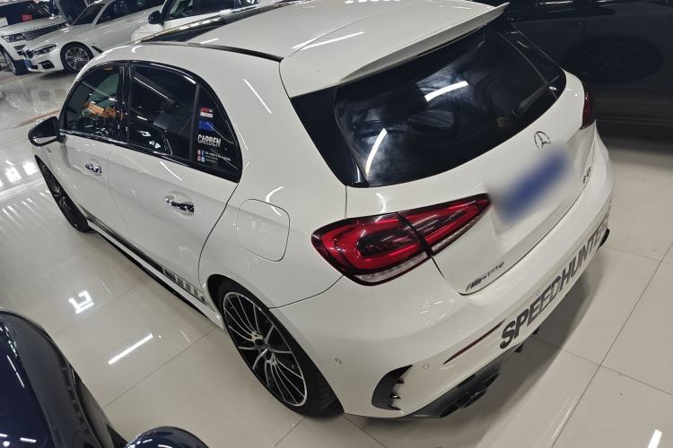 Used Mercedes-Benz A AMG 2020 Facelifted AMG A 35 4MATIC Rear Left 45 Deg