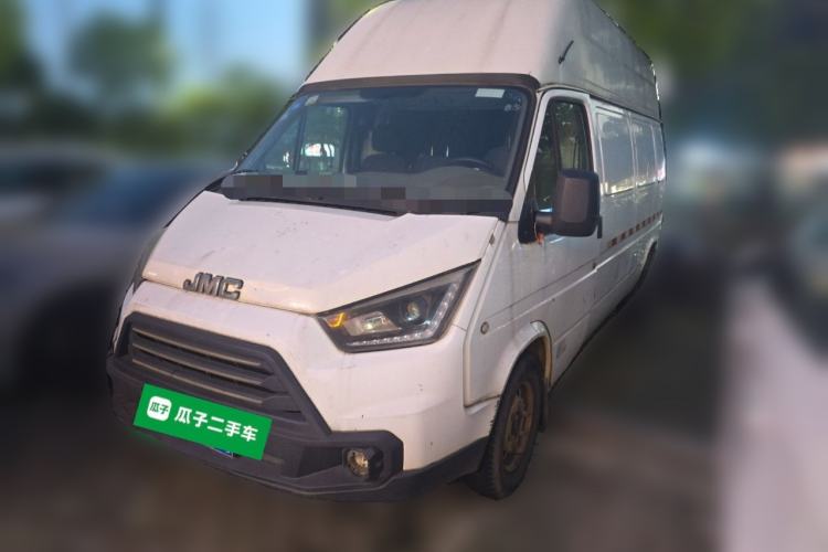 Used JMC Transit 2017 2.8T Commercial Version Long Wheelbase Mid-Roof 3-Seater JX493