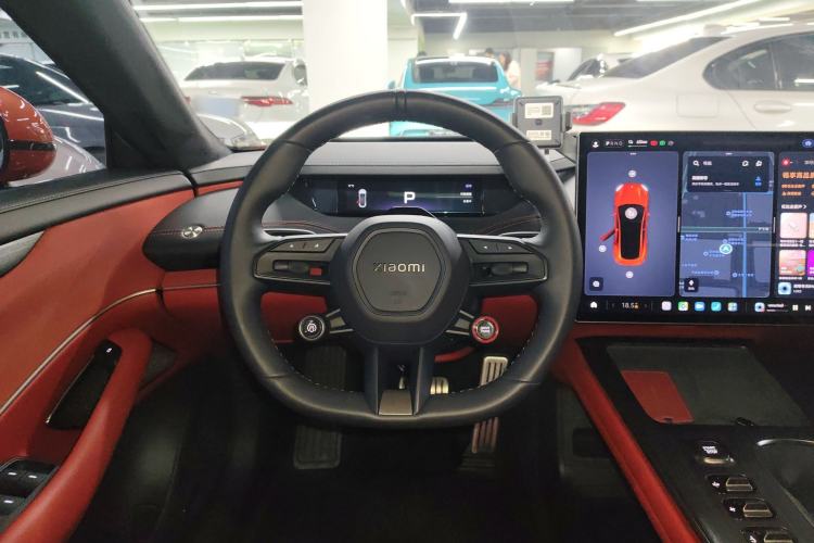 Used Xiaomi Auto SU7 2024 Four-Wheel Drive Ultra-Long Range Advanced Intelligent Driving Max Edition Steering Wheel