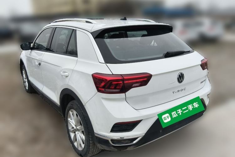 Used Volkswagen T-ROC 2022 280TSI DSG Two-Wheel Drive Elite PLUS Rear Left 45 Deg