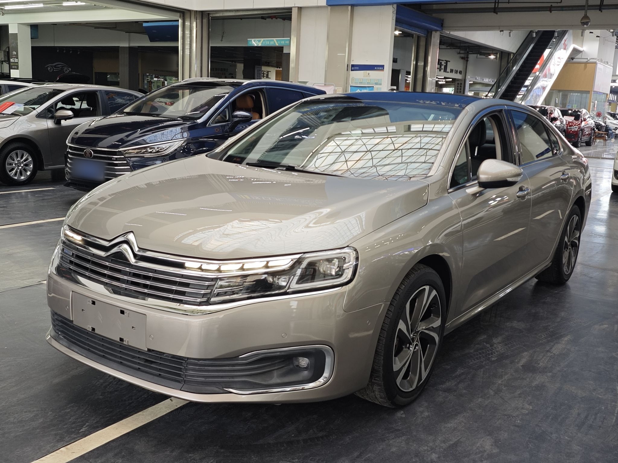 تحت مقدمة السيارة