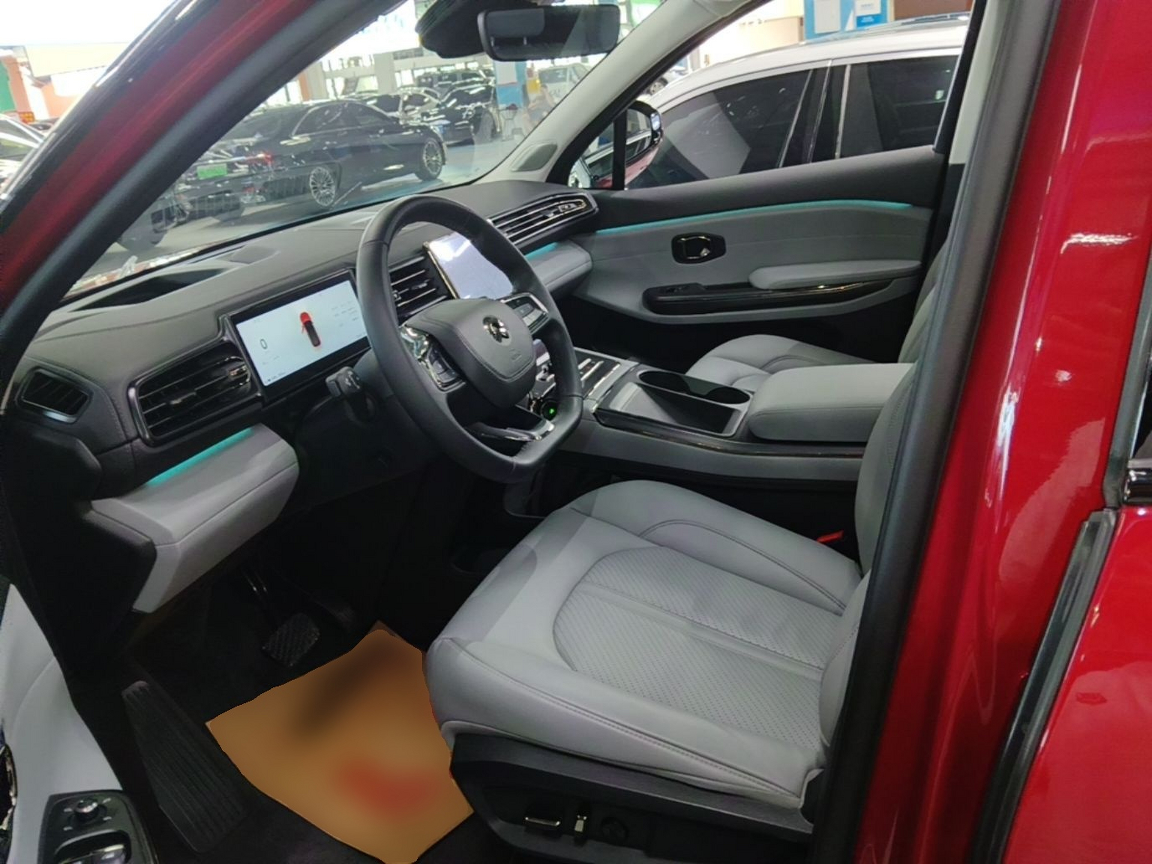 Avant de la voiture
