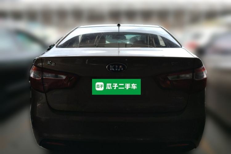 Used Kia K2 2012 Sedan 1.6L Automatic Transmission Premium Commemorative Edition Rear