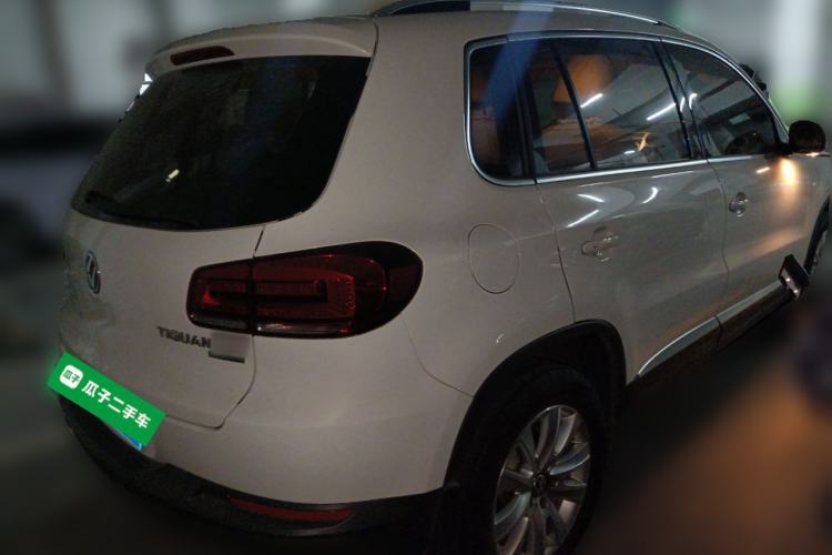 Used Volkswagen Tiguan 2013 2.0 TSI Automatic All-Wheel Drive Luxury Edition Rear Right 45 Deg