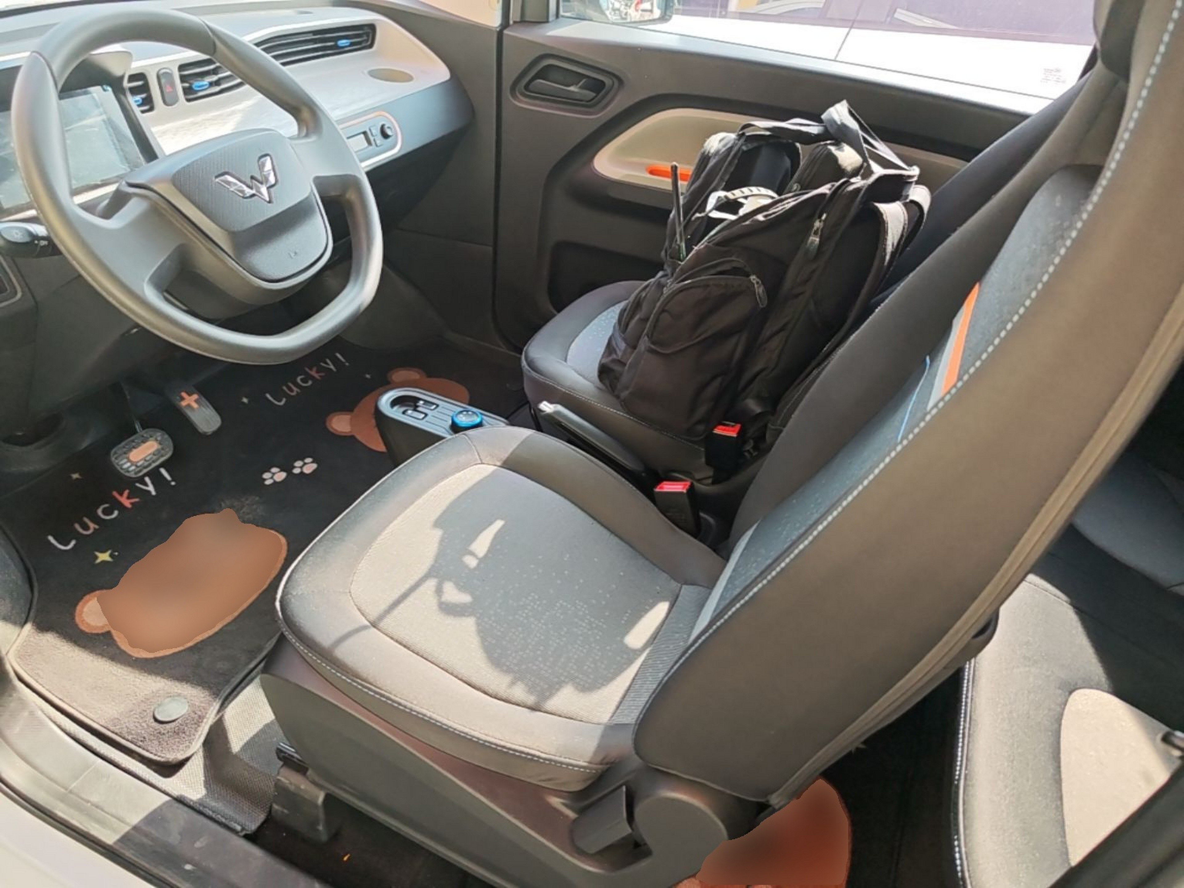 Interior delantero