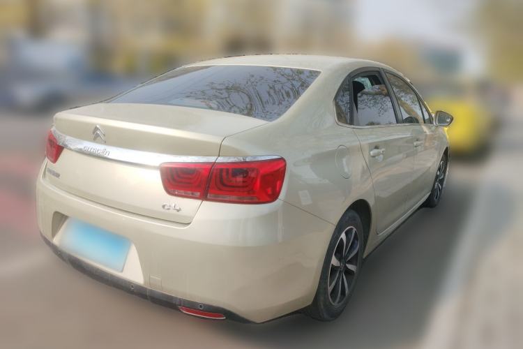 Used Citroen C4 Sega 2016 1.6L Manual Luxury Model Rear Right 45 Deg