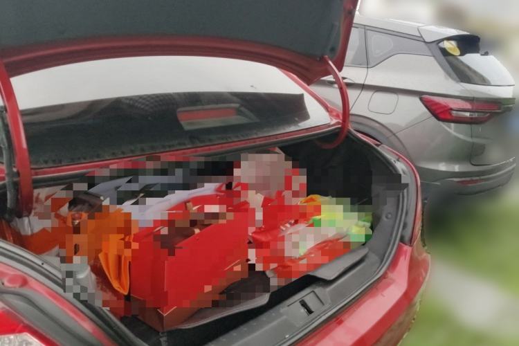 Used Geely Auto Emgrand 2016 Sedan 1.5L Manual Upward Edition Trunk