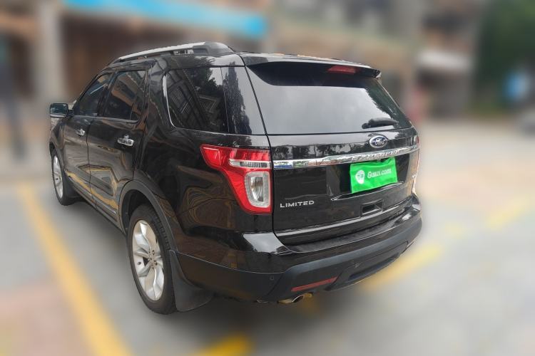 Used Ford Explorer 2013 3.5L Deluxe Model Rear Left 45 Deg