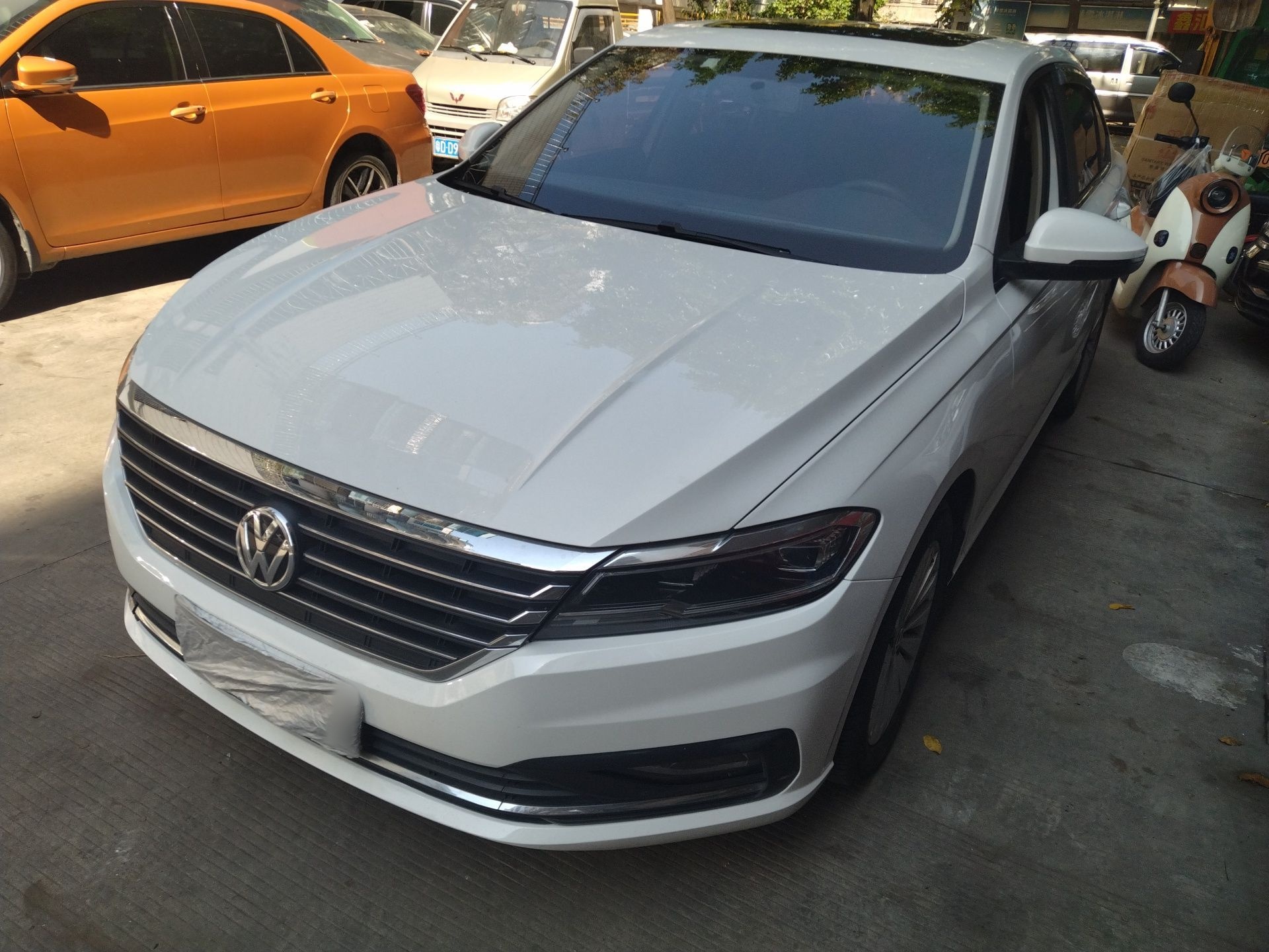 Parte inferior delantera