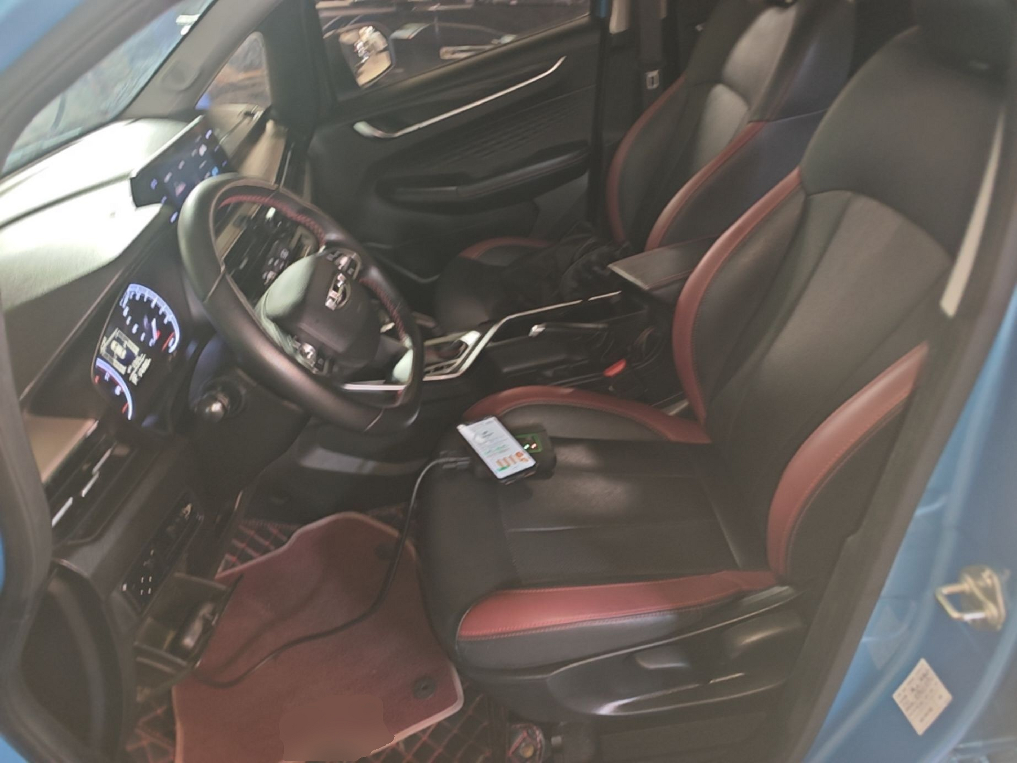 Avant de la voiture