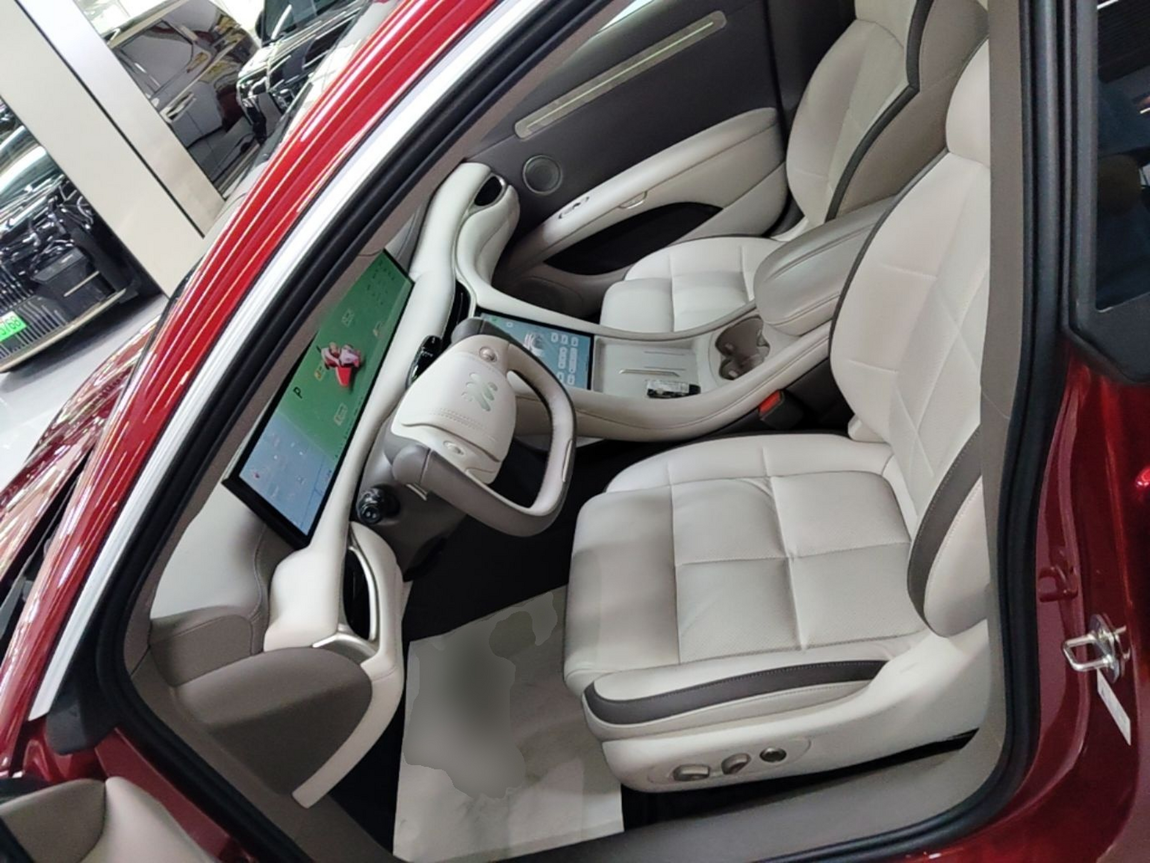 Avant de la voiture