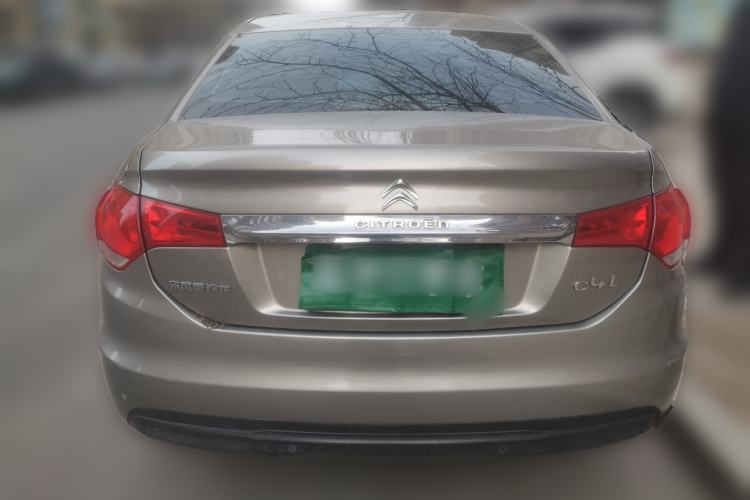 Used Citroen C4L 2014 1.8L Intelligent Drive Automatic Enjoyment Model Rear