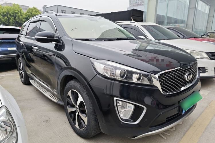 Used Kia Sorento 2015 Sorento L 2.4L Gasoline 4WD Elite Edition 5 Seats China IV Standard Front Right 45 Deg