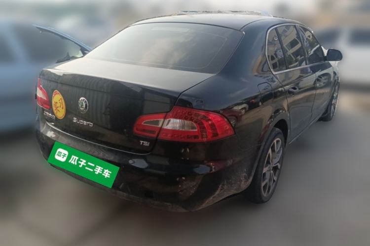 Used Skoda Superb 2009 1.8 TSI Automatic Zhiya Edition Rear Right 45 Deg