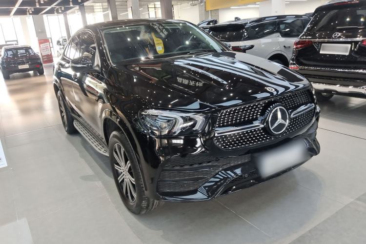 Used Mercedes-Benz GLE Coupe 2020 GLE 350 4MATIC Coupe SUV Luxury Model Front Right 45 Deg