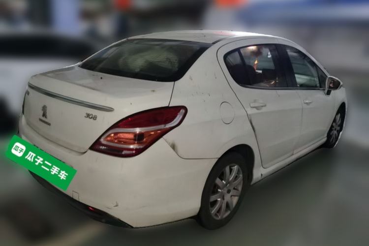 Used Peugeot 308 2013 1.6L Automatic YouShang Model Rear Right 45 Deg