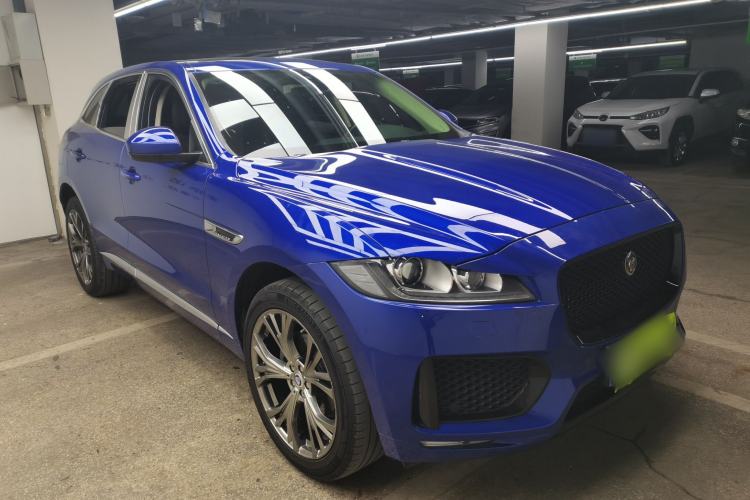 Used Jaguar F-PACE 2019 2.0T Four-Wheel Drive Urban Luxury Edition Front Right 45 Deg