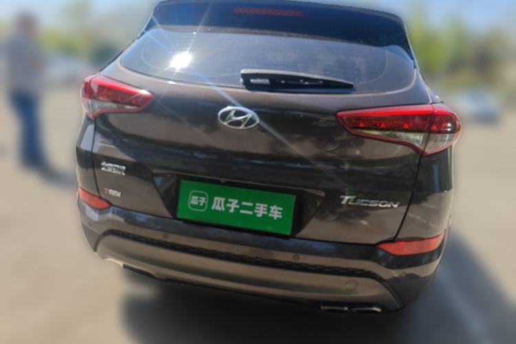 Used Hyundai Tucson 2015 1.6T Dual-Clutch Two-Wheel-Drive Leading Model Rear