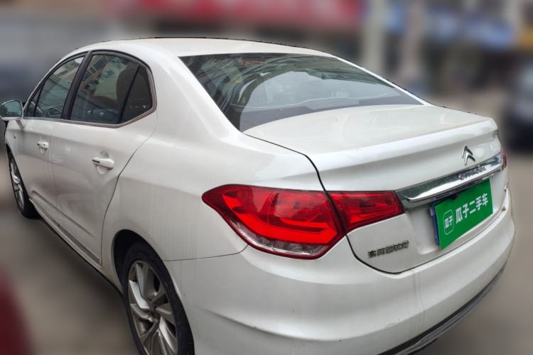 Used Citroen C4L 2013 1.8L Automatic Jingzhi Edition Rear Left 45 Deg