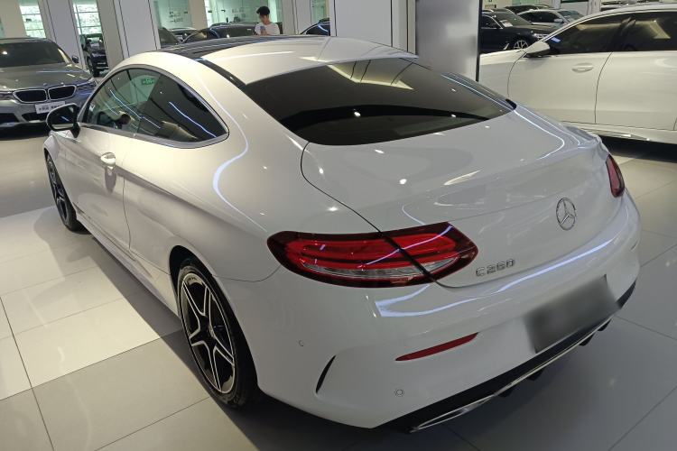 Used Mercedes-Benz C-Class 2019 C 260 Coupe Rear Left 45 Deg