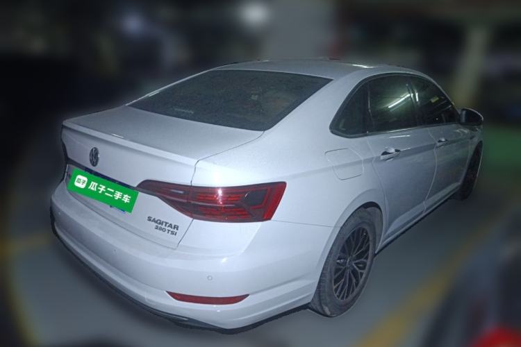 Used Volkswagen Sagitar 2019 280TSI DSG Comfort Version China VI Standard Rear Right 45 Deg