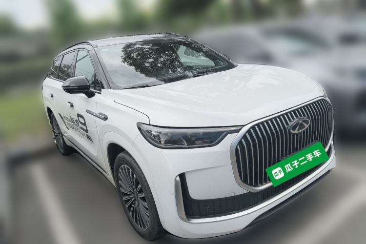 Used Chery Tiggo 9 2025 2.0T Automatic Two-Wheel Drive Luxury Edition 5 Seats Front Right 45 Deg