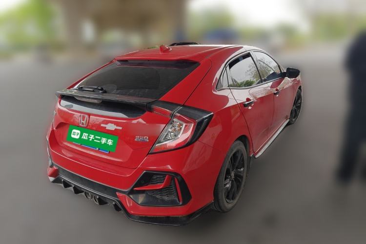 Used Honda Civic 2021 HATCHBACK 220TURBO Manual Driving Pleasure Control Rear Right 45 Deg