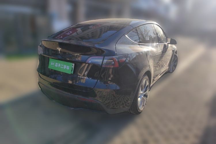Used Tesla Model Y 2022 Revised Version Rear-Wheel Drive Rear Right 45 Deg