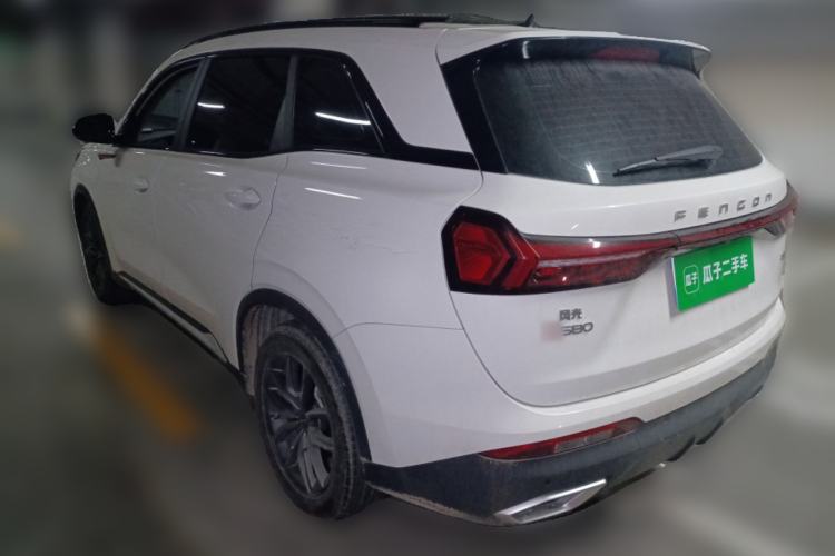 Used Dongfeng Fengon 580 2022 1.5T Automatic Enjoyment Model Rear Left 45 Deg