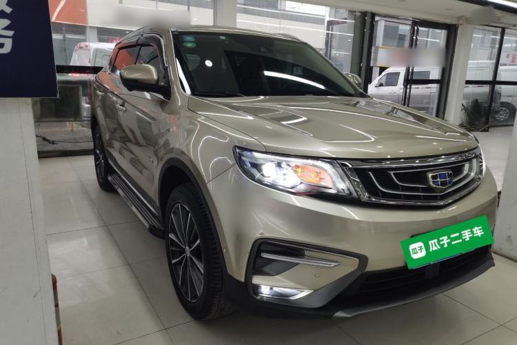 Used Geely Auto Emgrand X7 Sport 2018 1.8TD Automatic All-Wheel-Drive ZhiZun Model with 4G Connectivity