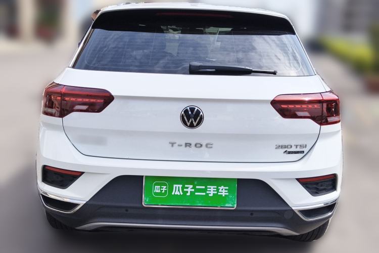 Used Volkswagen T-ROC 2022 280TSI DSG Two-Wheel Drive Elite PLUS Rear