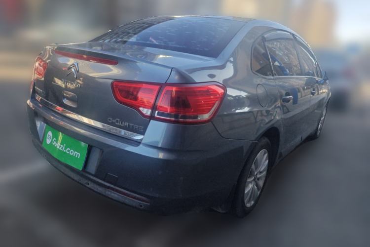 Used Citroen C-Quatre 2012 Sedan 1.6L Automatic Prestige Model Rear Right 45 Deg