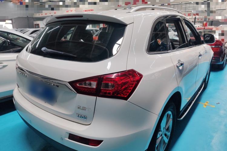 Used Zotye T600 2016 1.5T Manual Luxury Model Rear Right 45 Deg